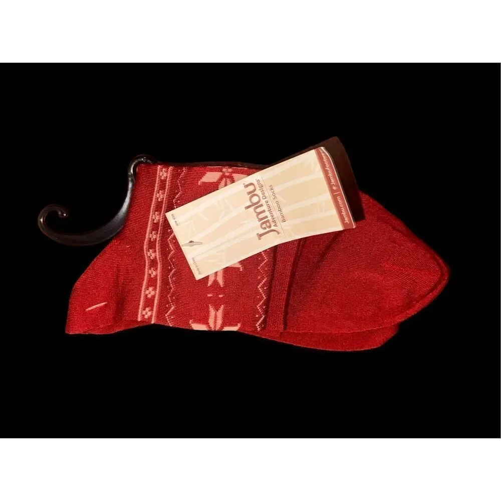NEW WITH TAGS Jambu & Co Womens Cozy Socks Size One size CUTE Crew Socks GREAT G